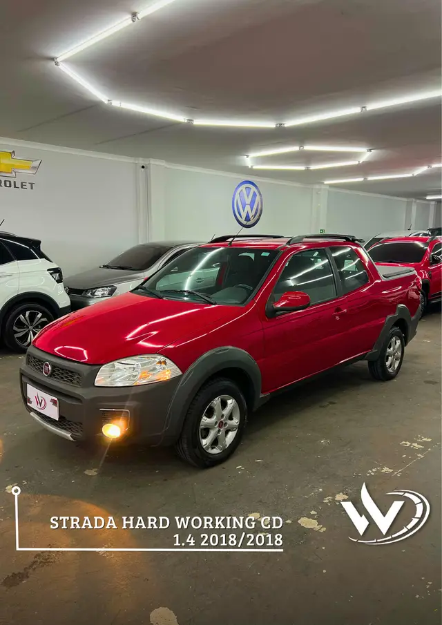 Carro Fiat Strada 2018 Hard Working 1.4 (Flex) (Cabine Dupla)
