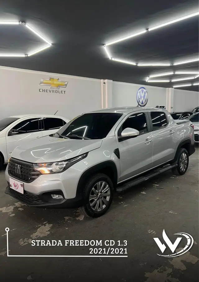 Carro Fiat Strada 2021 Freedom 1.3 CD (Flex)