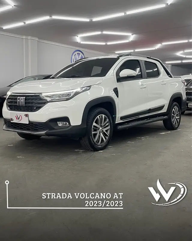 Carro Fiat Strada 2023 Volcano 1.3 8V CD AT