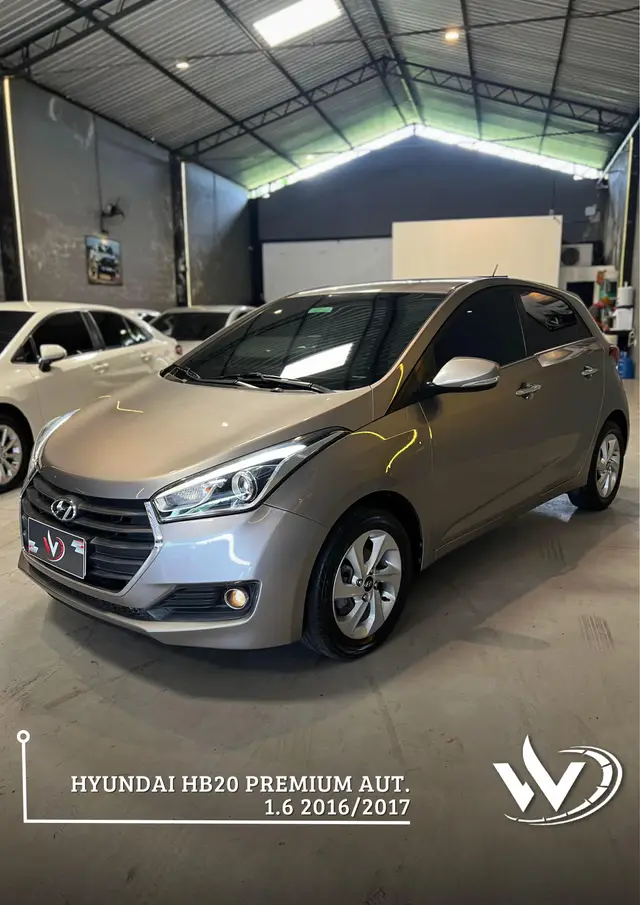 Carro Hyundai HB20 2017 1.6 Premium BlueMedia (Aut) (Flex)