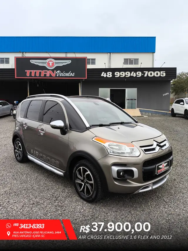 Carro Citroën Aircross 2012 Exclusive 1.6 16V (flex)