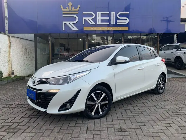 Carro Toyota Yaris 2020 1.5 XLS Connect CVT (Flex)