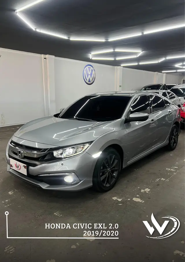 Carro Honda Civic 2020 EXL 2.0 i-VTEC CVT