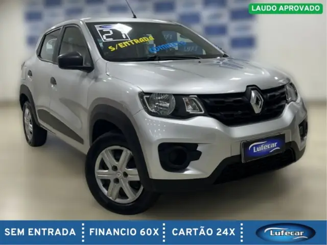 Carro Renault Kwid 2021 Zen 1.0 12v SCe (Flex)
