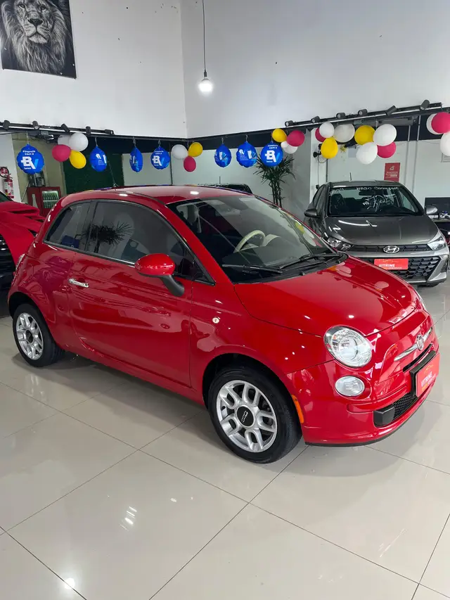 Carro Fiat 500 2014 Cult 1.4 Evo (Flex)