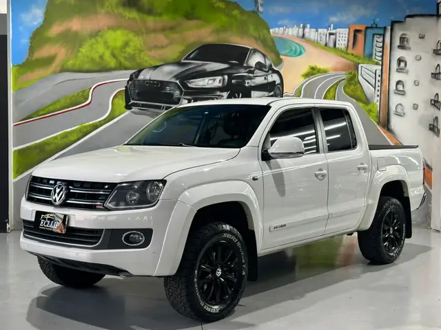 Carro Volkswagen Amarok 2015 2.0 CD 4x4 TDi Highline (Aut)