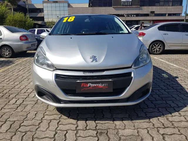 Carro Peugeot 208 2018 Active 1.2 12V (Flex)