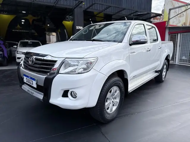 Carro Toyota Hilux Cabine Dupla 2015 Hilux 2.7 SRV CD 4x2 (Flex) (Aut)