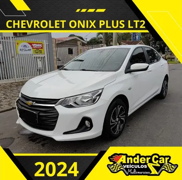 Carro Chevrolet Onix Plus 2024 LT 1.0