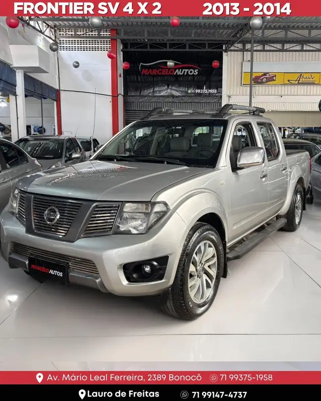 Carro Nissan Frontier 2014 2.5 TD CD 4x2 SV Attack