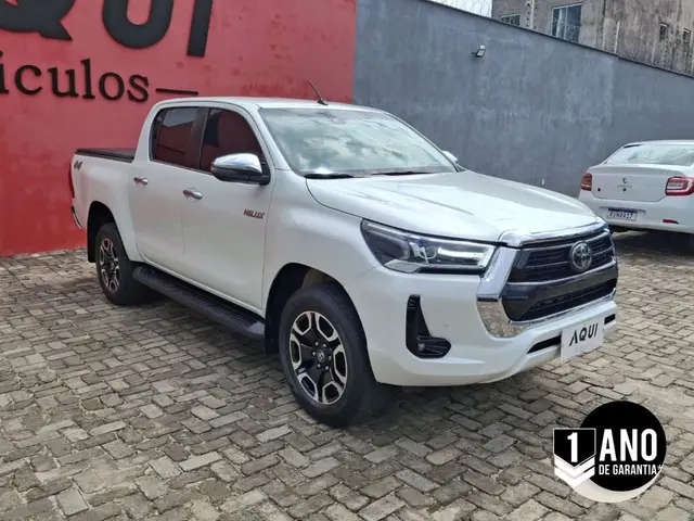 Carro Toyota Hilux Cabine Dupla 2021 SRX 2.8 TDI CD 4x4 (Aut)