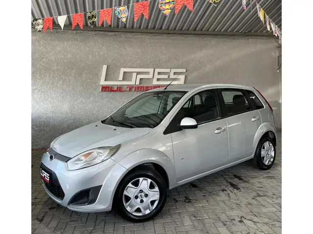 Carro Ford Fiesta Hatch 2014 SE 1.0 RoCam (Flex)