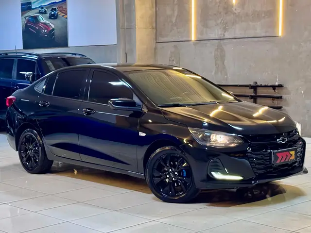 Carro Chevrolet Onix Plus 2021 1.0 Premier Turbo Midnight Flex (Aut)