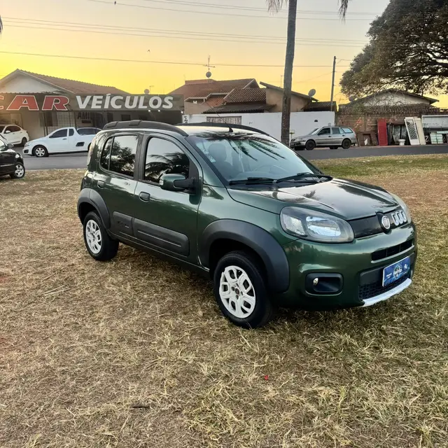 Carro Fiat Uno 2015 Way 1.0 8V (Flex) 4p