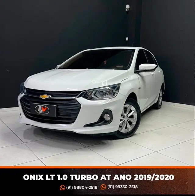 Carro Chevrolet Onix 2020 LT 1.0 Turbo (Flex) (Aut)