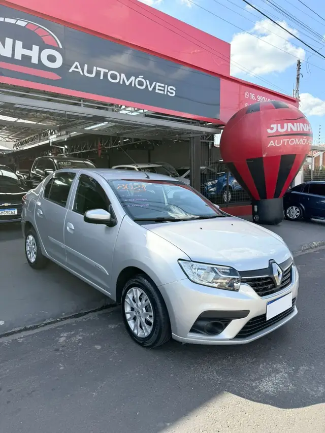Carro Renault Logan 2021 Zen 1.0 12V SCe (Flex)