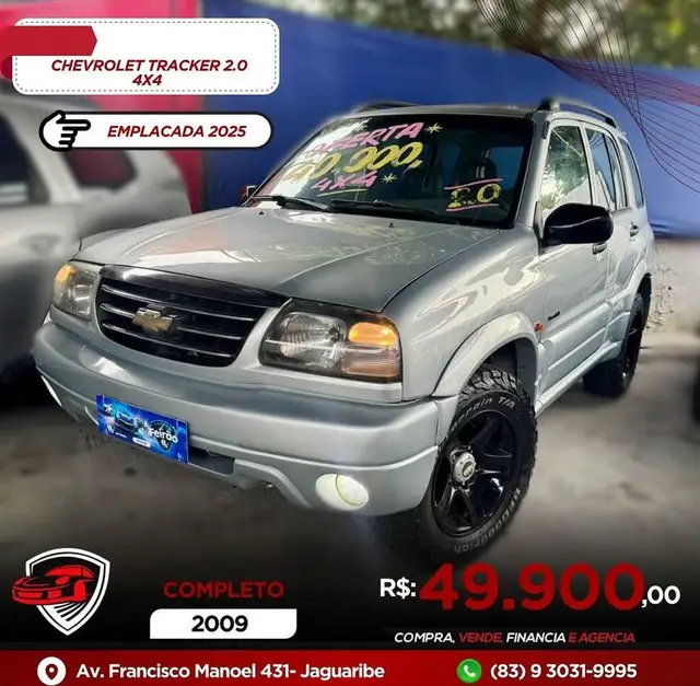 Carro Chevrolet Tracker 2009 2.0 4x4 16V