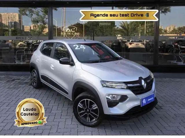 Carro Renault Kwid 2024 Intense 1.0 12v SCe (Flex)
