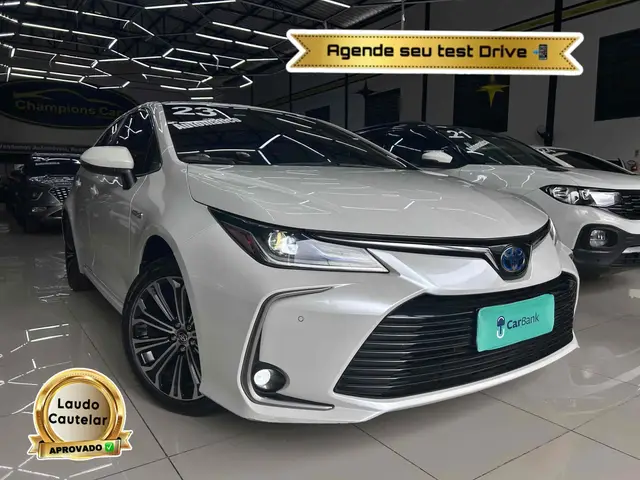Carro Toyota Corolla 2023 Altis Hybrid Premium 1.8 Flex
