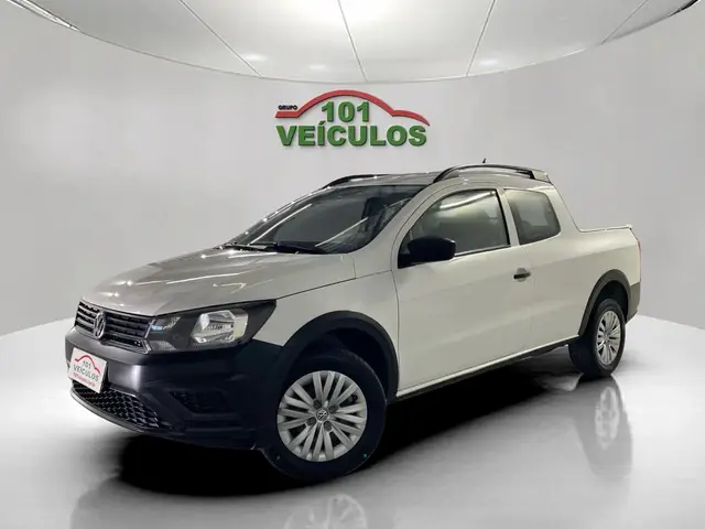 Carro Volkswagen Saveiro 2023 Robust -Total Flex 16V CD