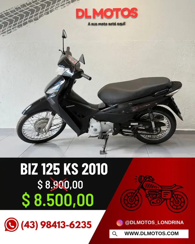 Moto Honda Biz 125i 2010 KS