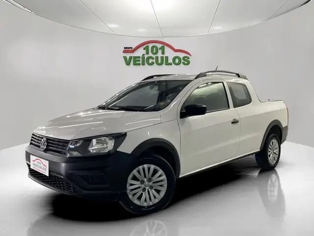 Carro Volkswagen Saveiro 2023 Robust -Total Flex 16V CD