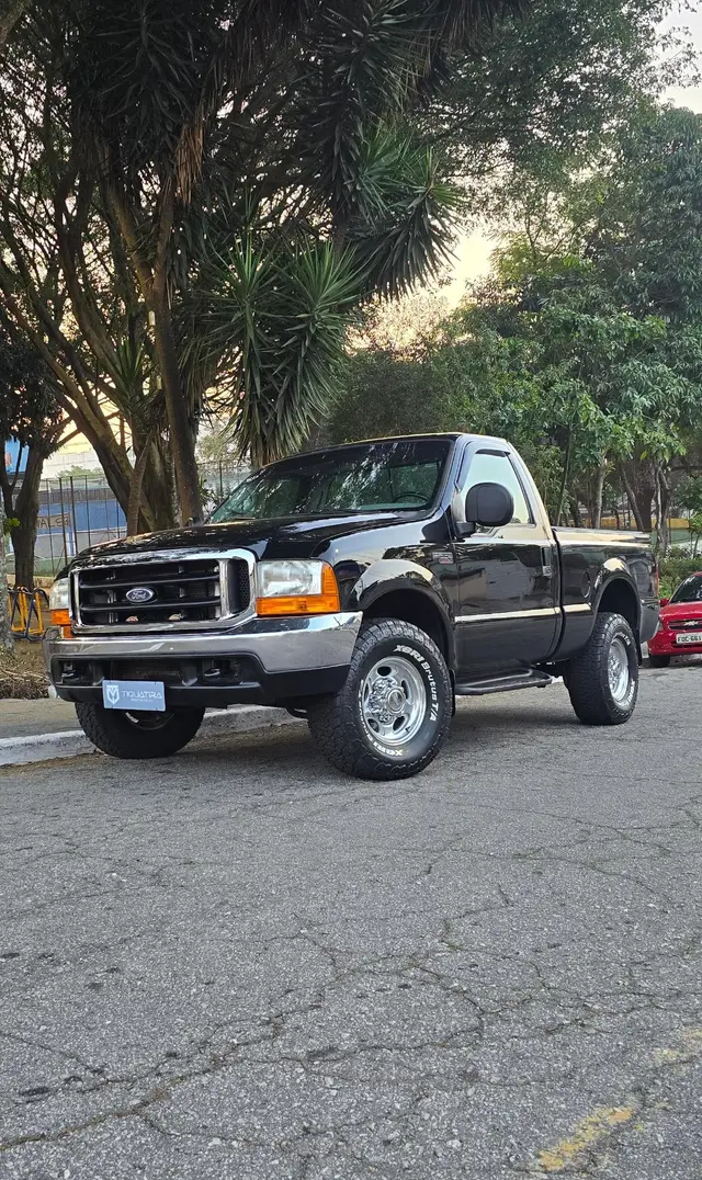 Carro Ford F-250 2001 F250 XLT 4.2 Turbo (Cab Simples)