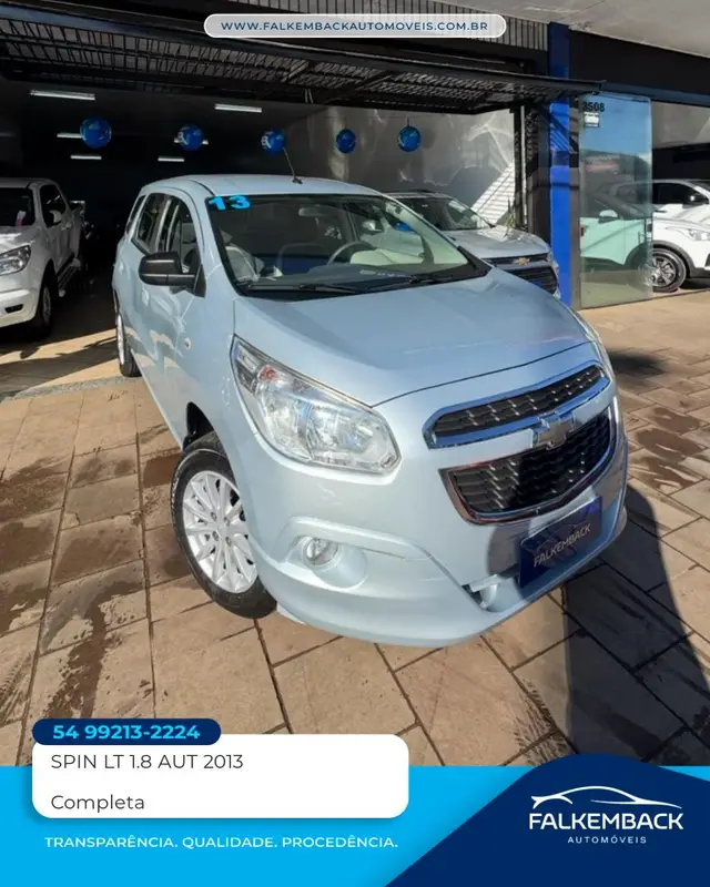Carro Chevrolet Spin 2013 LT 5S 1.8 (Aut) (Flex)