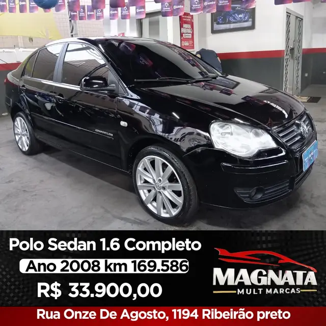Carro Volkswagen Polo Sedan 2008 1.6 8V (Flex)