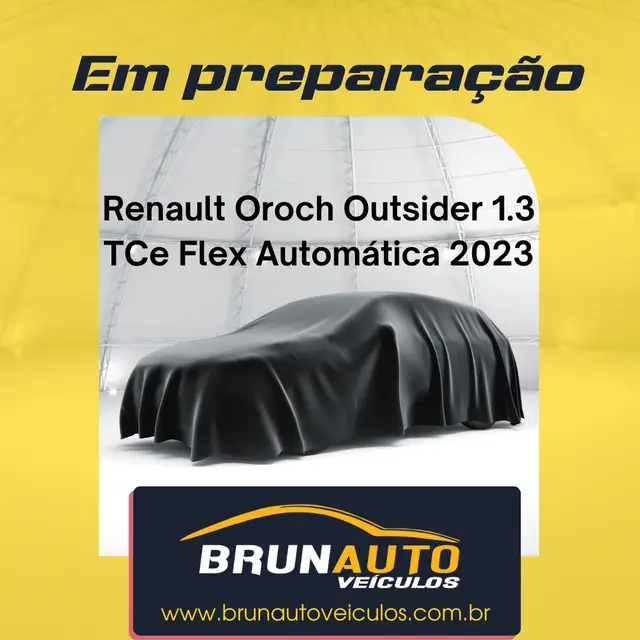 Carro Renault Oroch 2023 Outsider 1.3 TCe (Flex) (Aut.)