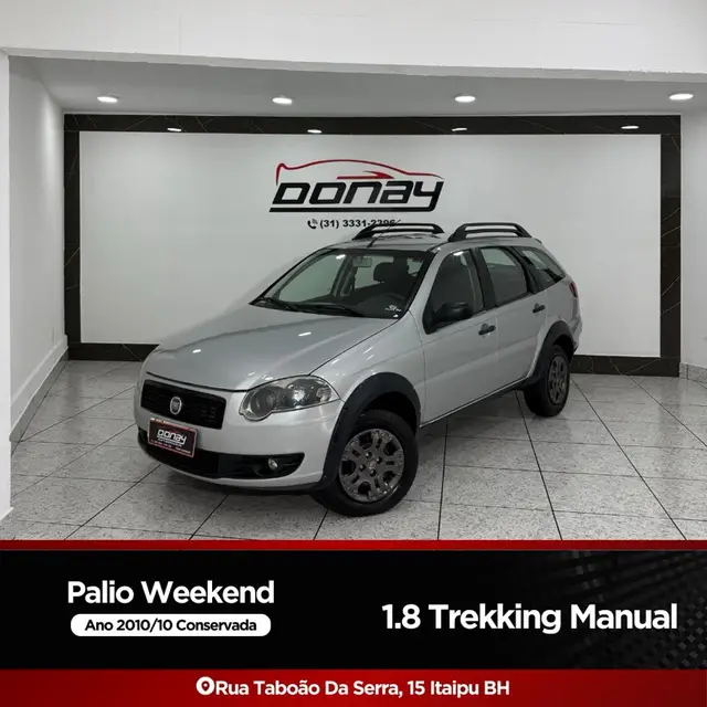 Carro Fiat Palio Weekend 2010 Trekking 1.8 8V (Flex)
