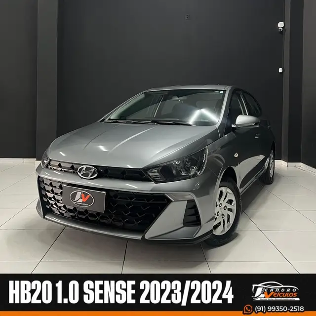 Carro Hyundai HB20 2024 Sense 1.0 (Mec.)