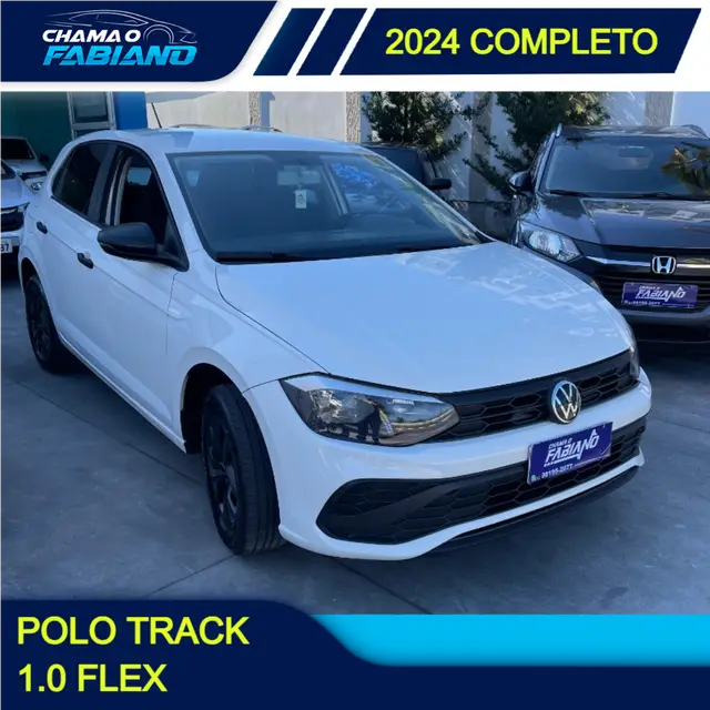 Carro Volkswagen Polo 2024 Track 1.0 Flex 12V 5p