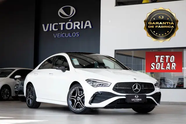 Carro Mercedes-Benz CLA 200 2025 1.3 TB 16V 163cv Aut. (Híbrido)