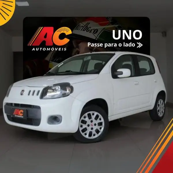 Carro Fiat Uno 2015 Attractive 1.0 8V (Flex) 4p