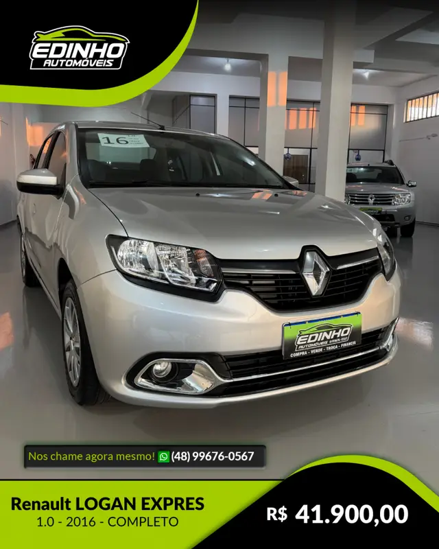 Carro Renault Logan 2016 Expression 1.0 16V (flex)