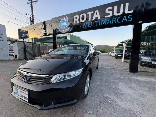 Carro Honda Civic 2014 New  LXS 1.8 16V i-VTEC (Aut) (Flex)