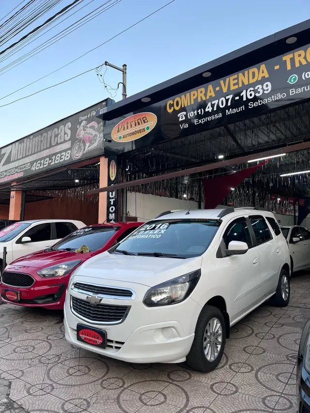 Carro Chevrolet Spin 2016 LT 5S 1.8 (Aut) (Flex)