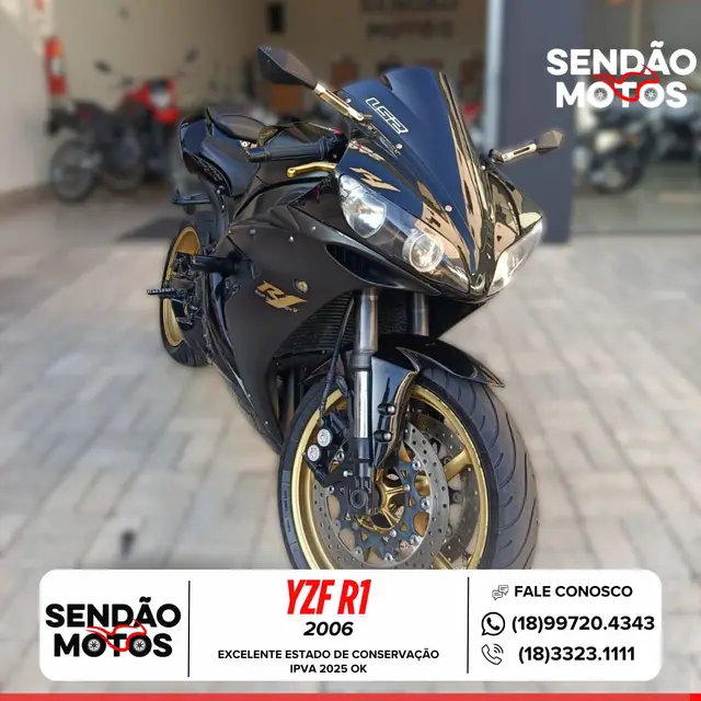 Moto Yamaha YZF R1 2006 1000