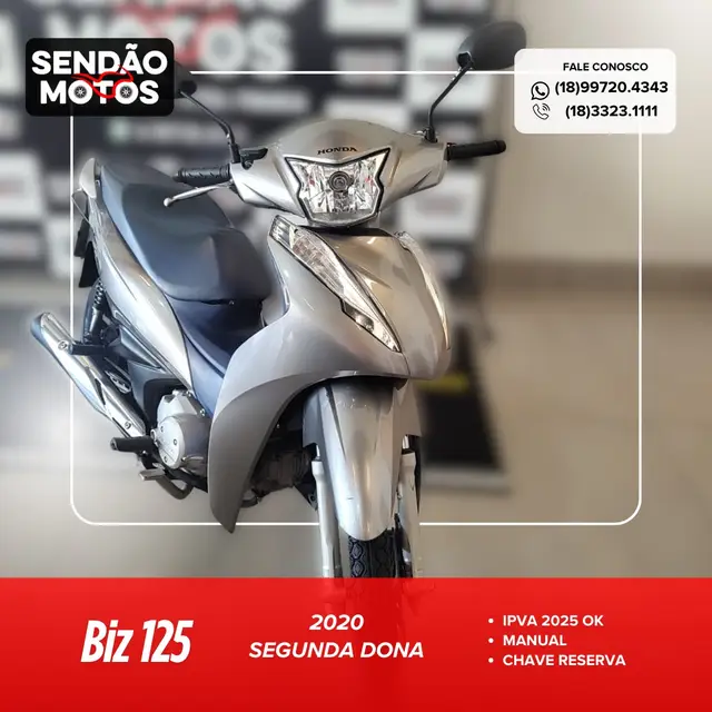 Moto Honda Biz 125i 2020 Flex