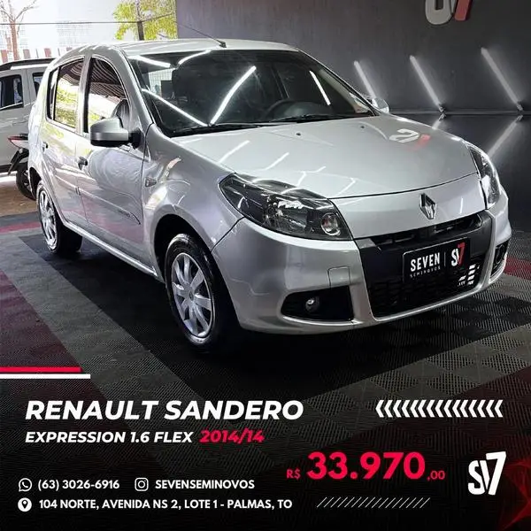 Carro Renault Sandero 2014 Expression 1.6 8V (flex)