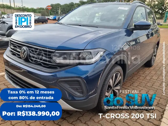Carro Volkswagen T-Cross 2025 1.0 200 TSI 12V (Aut) (Flex)
