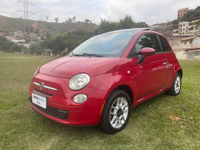 Carro Fiat 500 2014 Cult Dualogic 1.4 Evo (Flex)