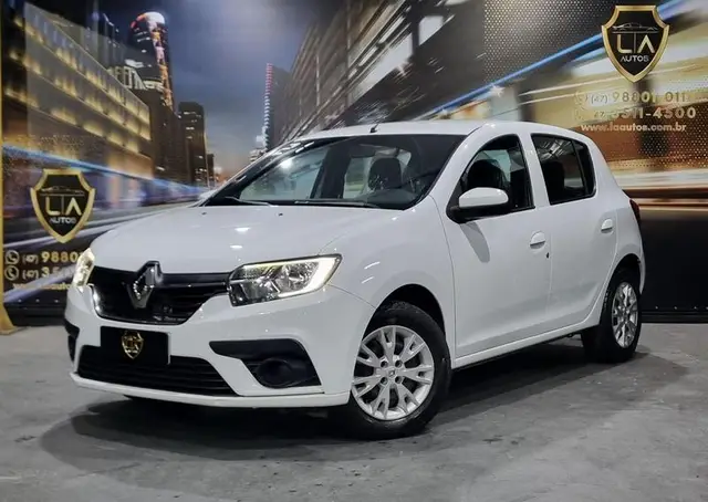 Carro Renault Sandero 2021 Zen 1.0 12V SCe (Flex)