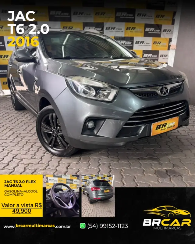 Carro JAC T6 2016 2.0 16V VVT Jet Flex