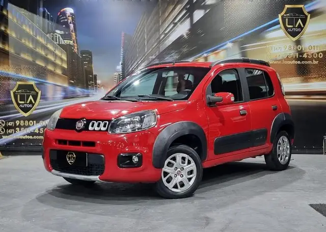 Carro Fiat Uno 2016 Evolution 1.4 8V (Flex) 4p