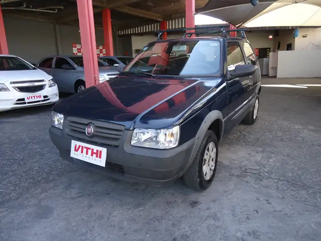 Carro Fiat Uno Mille 2013 Uno Mille WAY ECONOMY 1.0 F.Flex