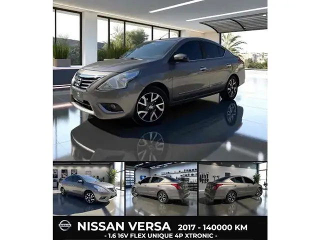 Carro Nissan Versa 2017 1.6 16V Unique CVT (Flex)