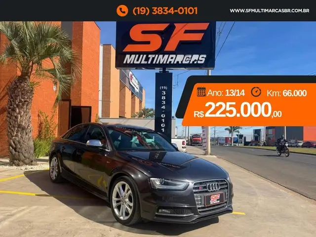 Carro Audi S4 2014 3.0 TFSI S Tronic Quattro