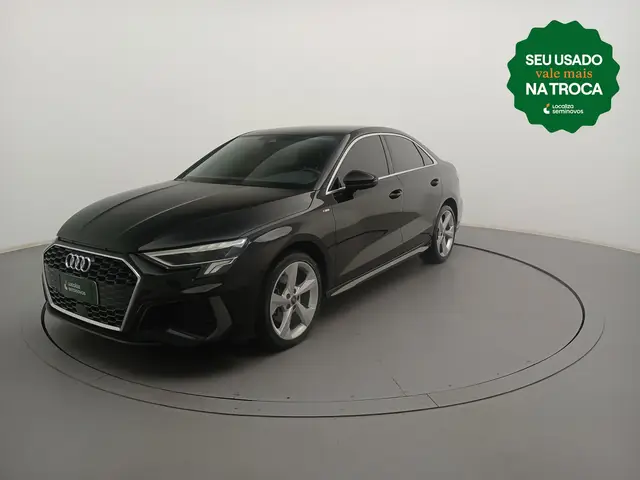 Carro Audi A3 2024 S-Line 2.0 TFSI S-Tron.(Híb.)